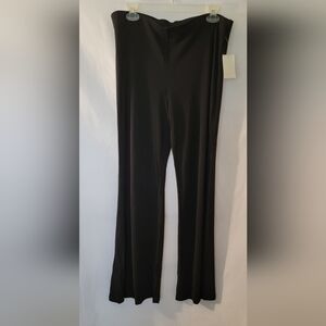 NWT CAbi Black Flare Pants Size M